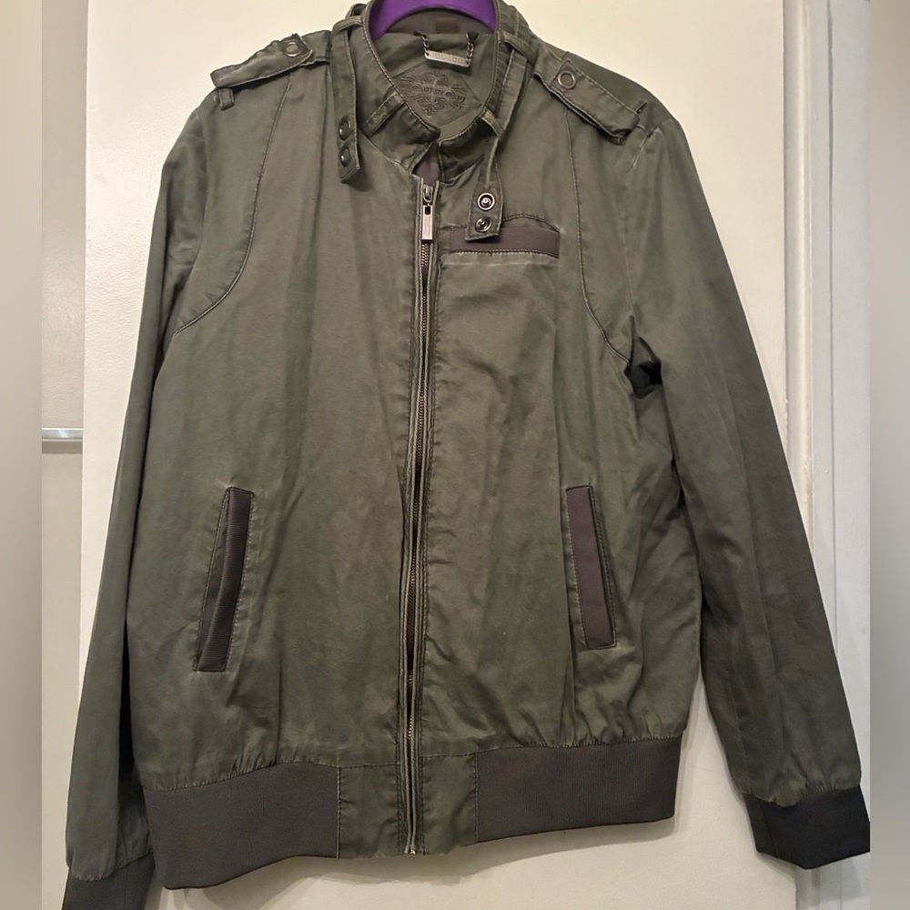 Jou jou unisex jacket grey 80s style